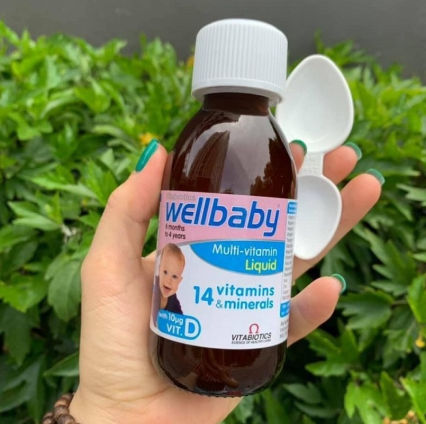 Wellbaby Multi-vitamin dang lỏng, cho trẻ em từ 6 tháng